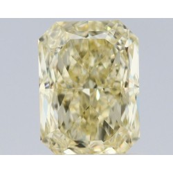 Diament o barwie fantazyjnej radiant, 1.14ct, VVS2, Fancy Light Yellow, GIA 7511236771