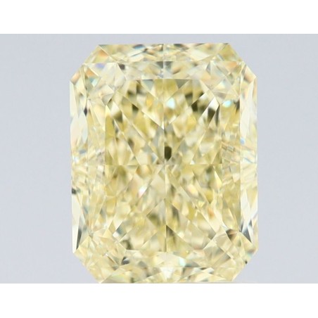 Diament o barwie fantazyjnej radiant, 1.5ct, VVS1, Fancy Light Yellow, GIA 2231536821