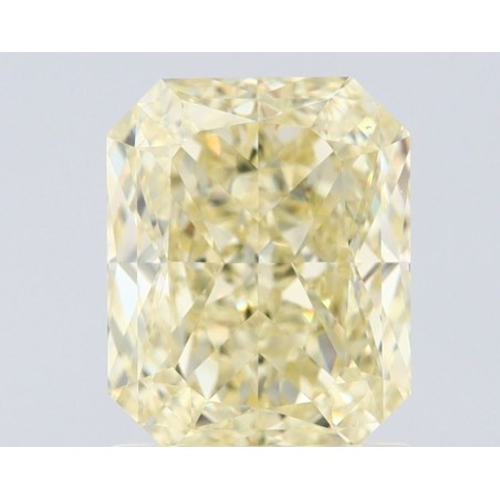 Diament o barwie fantazyjnej radiant, 1.5ct, VVS1, Fancy Light Yellow, GIA 1503263652