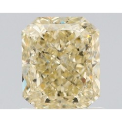 Diament o barwie fantazyjnej radiant, 1.03ct, VVS2, Fancy Light Yellow, GIA 6233512760