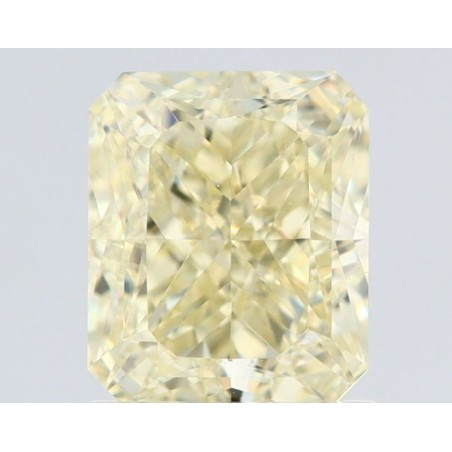 Diament o barwie fantazyjnej radiant, 1.31ct, VVS2, Fancy Light Yellow, GIA 2526389139