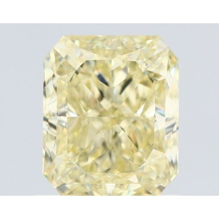 Diament o barwie fantazyjnej radiant, 1.02ct, VVS2, Fancy Light Yellow, GIA 5526182644