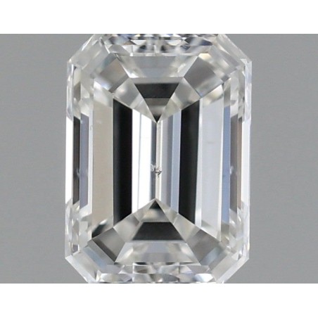 Diament szlif szmaragdowy, 0.5ct, SI2, H, GIA 2534575000
