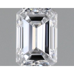 Diament szlif szmaragdowy, 0.35ct, VS1, D, GIA 7531305487