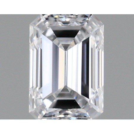 Diament szlif szmaragdowy, 0.35ct, VS1, D, GIA 7531305487