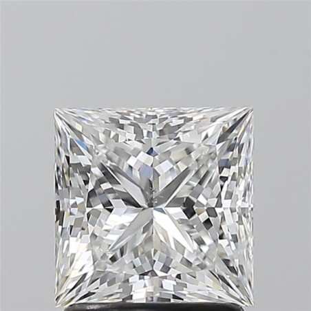 Diament szlif princess, 1.7ct, SI1, E, GIA 2537192018