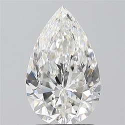 Diament szlif gruszkowy, 1.7ct, VVS1, G, GIA 3525496548