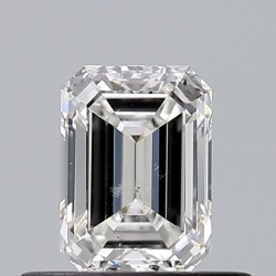 Diament szlif szmaragdowy, 0.51ct, SI2, F, GIA 6525657224