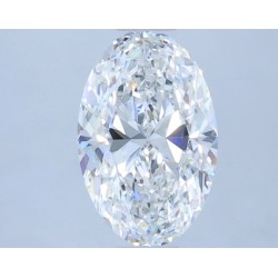 Diament szlif owalny, 0.64ct, VVS2, F, GIA 5536594406