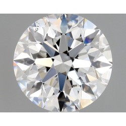 Diament szlif okrągły, 1ct, SI1, F, GIA 1535694922