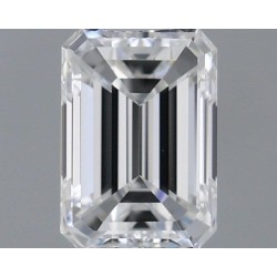 Diament szlif szmaragdowy, 0.3ct, VVS2, E, GIA 6532715158