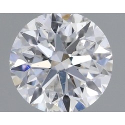 Diament szlif okrągły, 0.4ct, SI2, E, GIA 6492763511