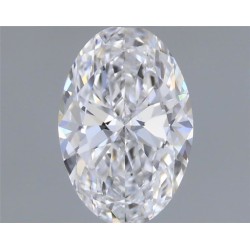 Diament szlif owalny, 0.5ct, SI1, D, GIA 1498100331