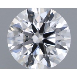 Diament szlif okrągły, 0.4ct, SI1, F, GIA 2497790915