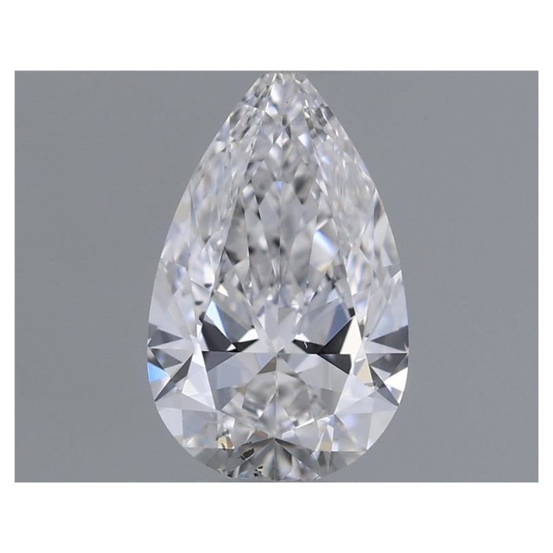 Diament szlif gruszkowy, 0.5ct, SI1, D, GIA 6481300293