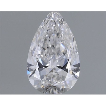 Diament szlif gruszkowy, 0.5ct, SI1, D, GIA 6481300293