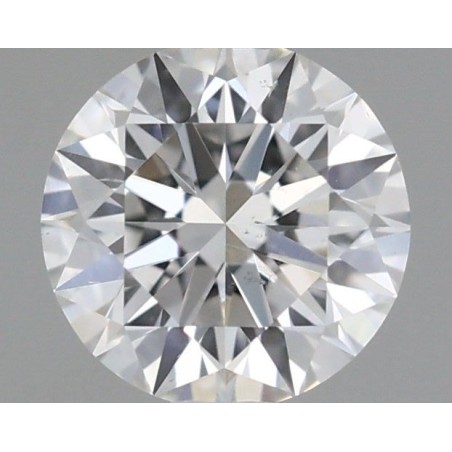Diament szlif okrągły, 0.38ct, SI1, F, GIA 7506182803