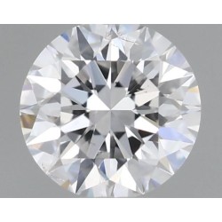 Diament szlif okrągły, 0.4ct, SI2, E, GIA 1495852507