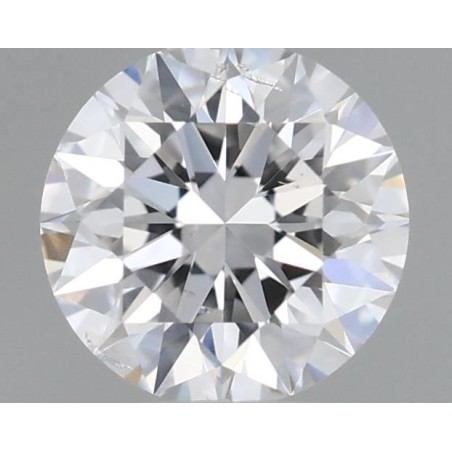 Diament szlif okrągły, 0.4ct, SI2, E, GIA 1495852507