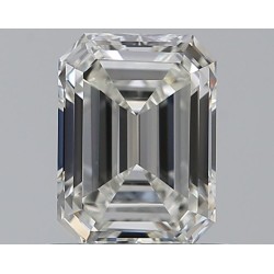 Diament szlif szmaragdowy, 0.7ct, VS1, H, GIA 5426122906