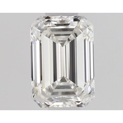Diament szlif szmaragdowy, 0.61ct, VS2, F, GIA 2537778742