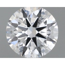 Diament szlif okrągły, 0.37ct, SI1, D, GIA 6502947030
