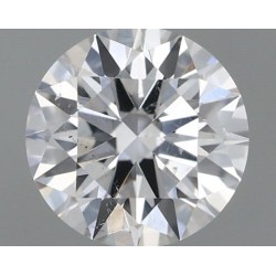 Diament szlif okrągły, 0.37ct, SI2, D, GIA 1515632971