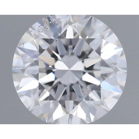 Diament szlif okrągły, 0.52ct, SI1, D, GIA 6525448329