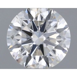 Diament szlif okrągły, 0.55ct, SI1, H, GIA 1483052253