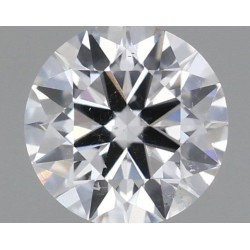 Diament szlif okrągły, 0.4ct, SI2, D, GIA 2514457137