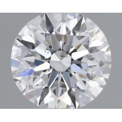 Diament szlif okrągły, 0.4ct, SI2, E, GIA 2496480709