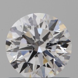 Diament szlif okrągły, 0.7ct, SI2, D, GIA 2456508371
