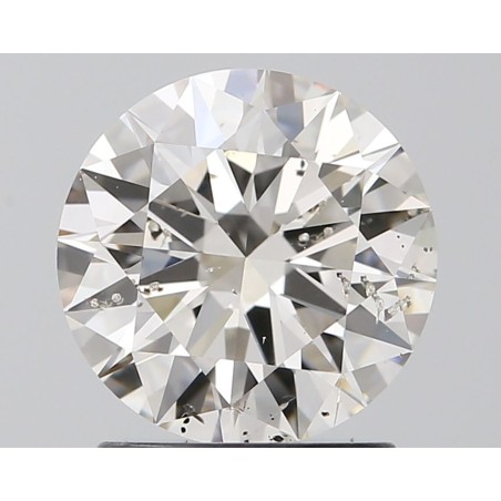 Diament szlif okrągły, 1.51ct, SI2, H, IGI 670478917