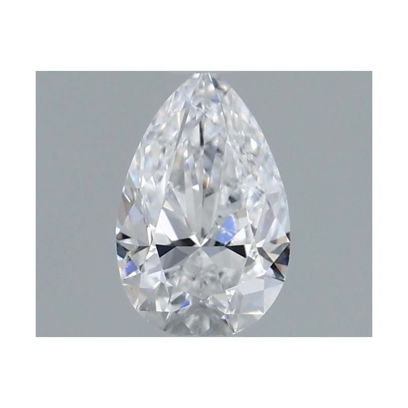 Diament szlif gruszkowy, 0.5ct, SI1, D, GIA 1513458567