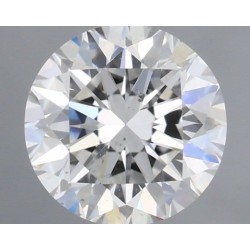 Diament szlif okrągły, 0.5ct, SI2, H, GIA 6535712545