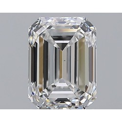 Diament szlif szmaragdowy, 2ct, VS2, E, GIA 5232678783