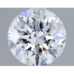 Diament szlif okrągły, 1.07ct, SI2, E, GIA 7531800535