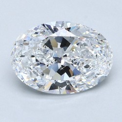Diament szlif owalny, 1.8ct, VVS2, D, GIA 6522095843