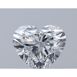 Diament serce, 0.53ct, VS1, E, GIA 6535730398