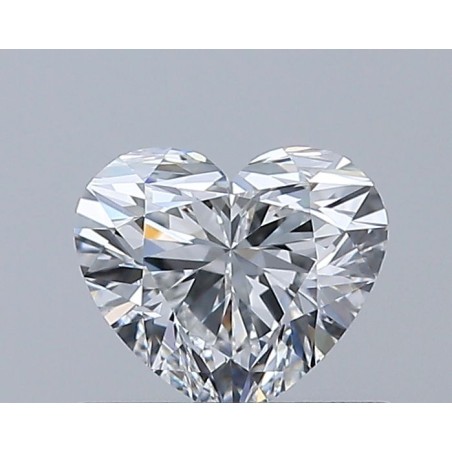 Diament serce, 0.53ct, VS1, E, GIA 6535730398