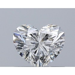 Diament serce, 0.51ct, VVS2, H, GIA 6532719277
