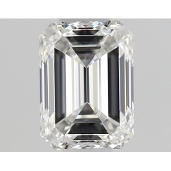 Diament szlif szmaragdowy, 0.6ct, VS1, F, GIA 2537842785