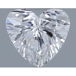 Diament serce, 0.5ct, VVS2, F, GIA 5536865000