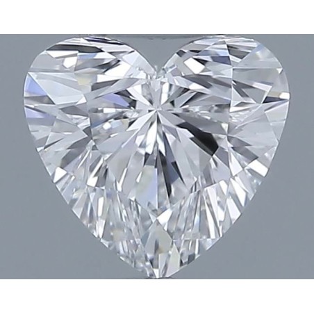 Diament serce, 0.5ct, VVS2, F, GIA 5536865000