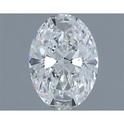 Diament szlif owalny, 0.6ct, SI1, F, GIA 7536863381