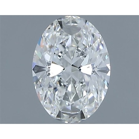 Diament szlif owalny, 0.6ct, SI1, F, GIA 7536863381