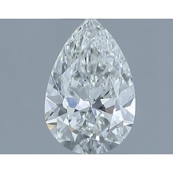 Diament szlif gruszkowy, 0.4ct, VS1, G, GIA 7536868697