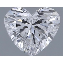 Diament serce, 0.5ct, VS2, D, GIA 6532865092