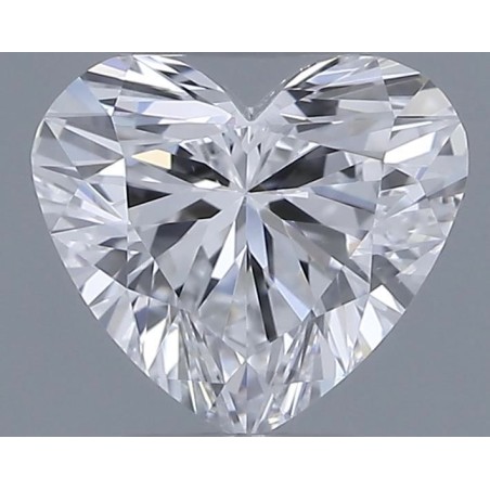 Diament serce, 0.5ct, VS2, D, GIA 6532865092