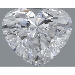 Diament serce, 0.61ct, VS2, D, GIA 2536871548